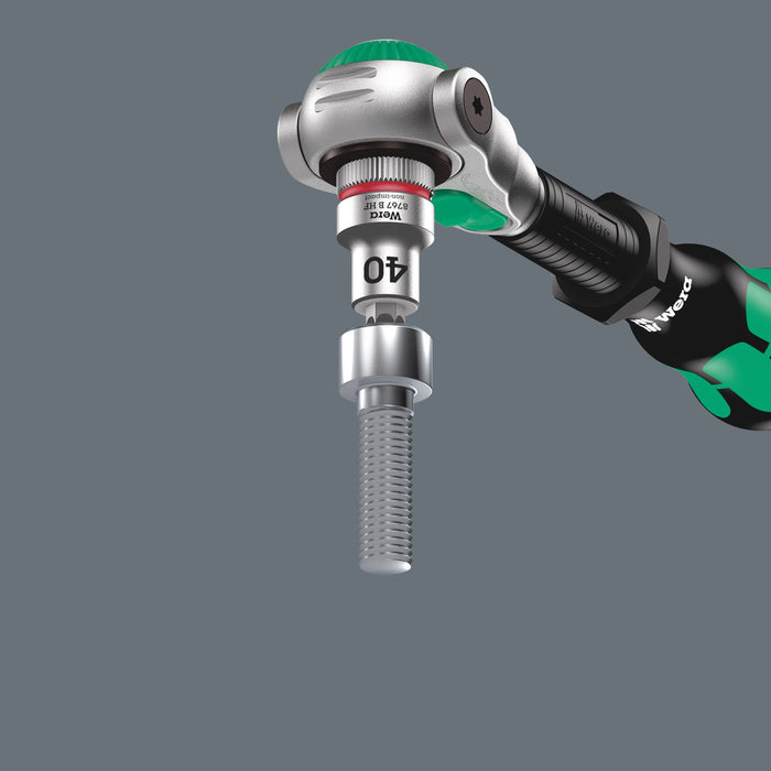 Wera 8767 B HF TORX® Zyklop bit socket with holding function, 3/8" drive, TX 25 x 35