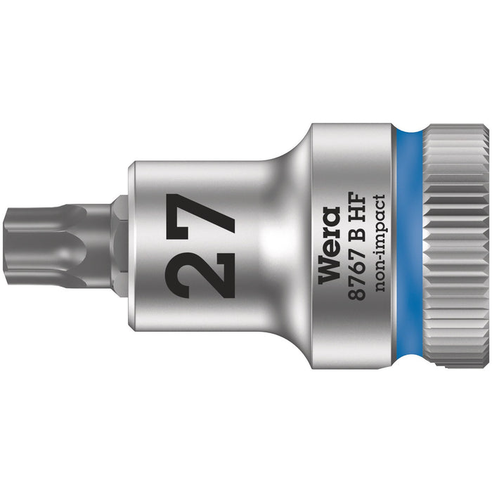 Wera 8767 B HF TORX® Zyklop bit socket with holding function, 3/8" drive, TX 27 x 35