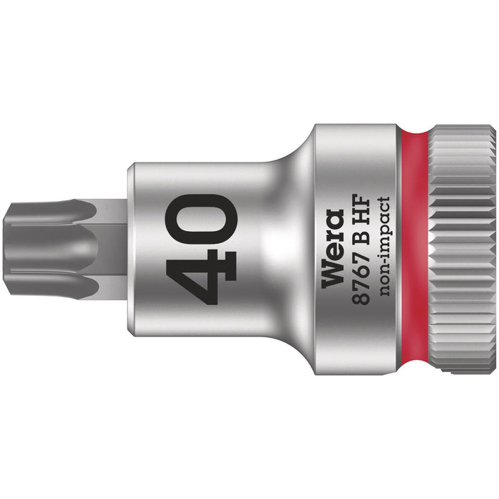 Wera 8767 B HF TORX® Zyklop bit socket with holding function, 3/8" drive, TX 40 x 35