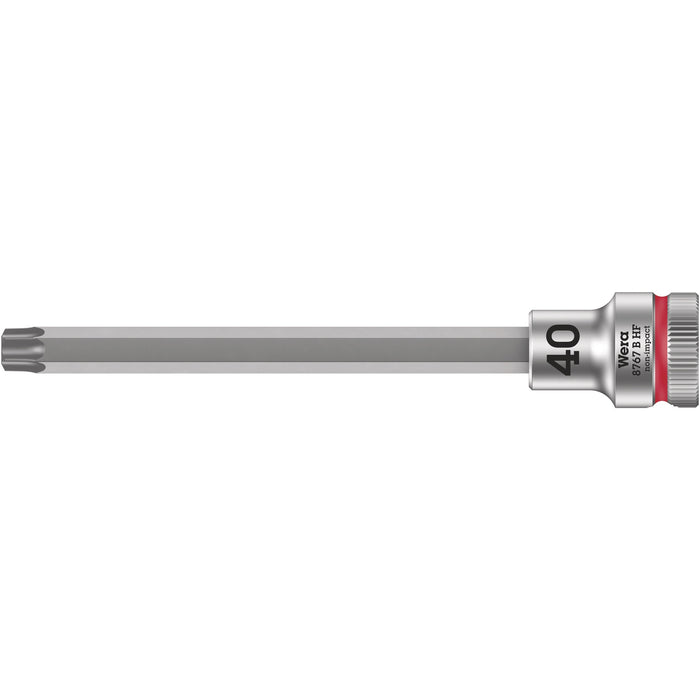 Wera 8767 B HF TORX® Zyklop bit socket with holding function, 3/8" drive, TX 40 x 107