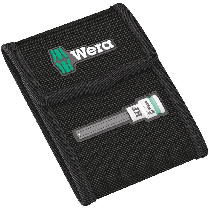 Wera 8740 A HF 1 Zyklop bit socket set with holding function, 1/4" drive, 5 pieces