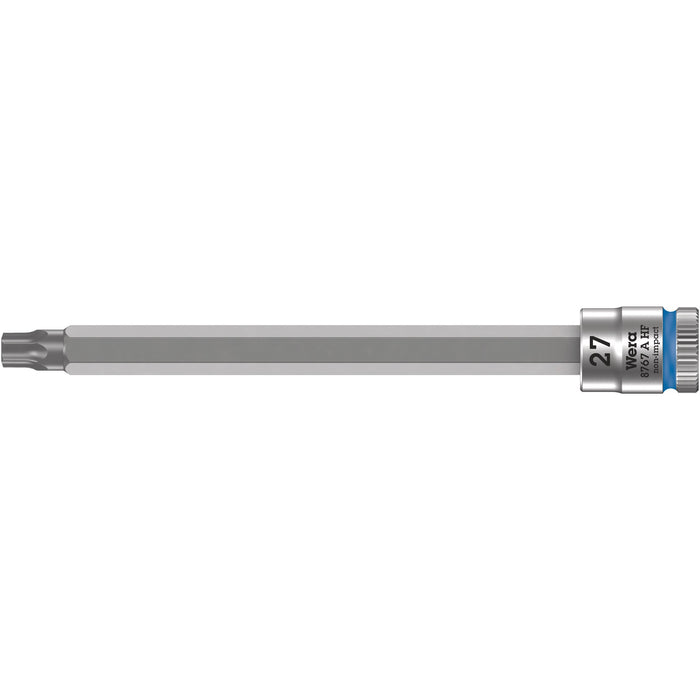 Wera 8767 A HF TORX® Zyklop bit socket with holding function, 1/4" drive, TX 27 x 100