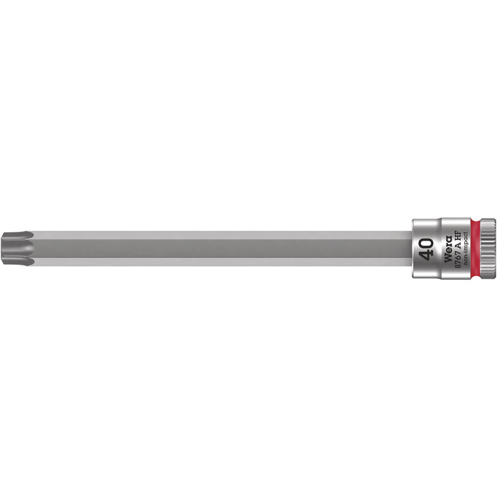 Wera 8767 A HF TORX® Zyklop bit socket with holding function, 1/4" drive, TX 40 x 100