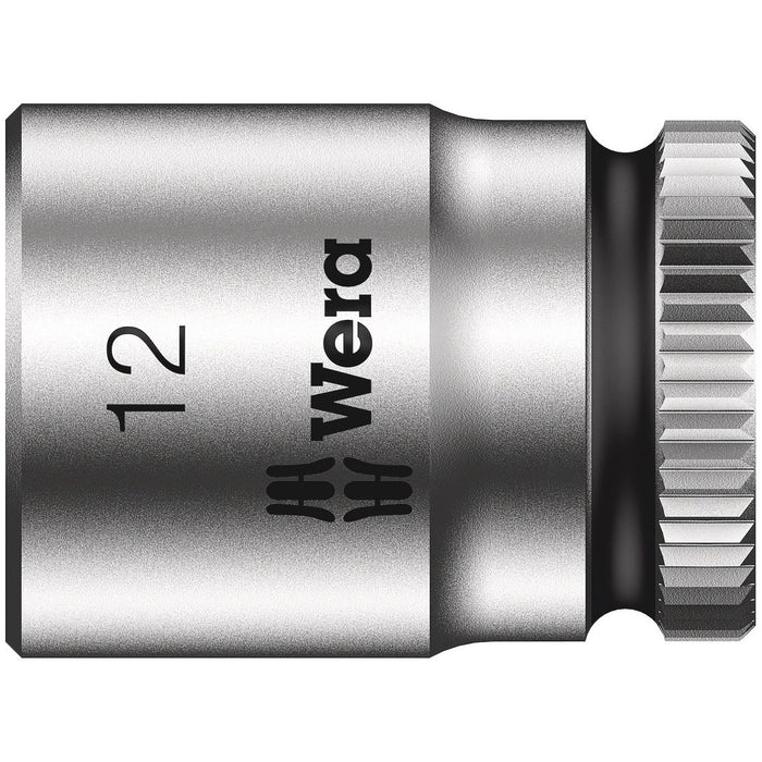 Wera 8790 HMA Zyklop 1/4" socket, 12 x 23 mm