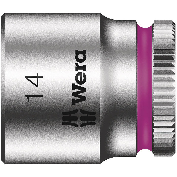 Wera 8790 HMA Zyklop 1/4" socket, 14 x 23 mm