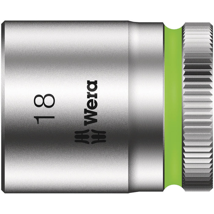 Wera 8790 HMB Zyklop socket with 3/8" drive, 18 x 30 mm