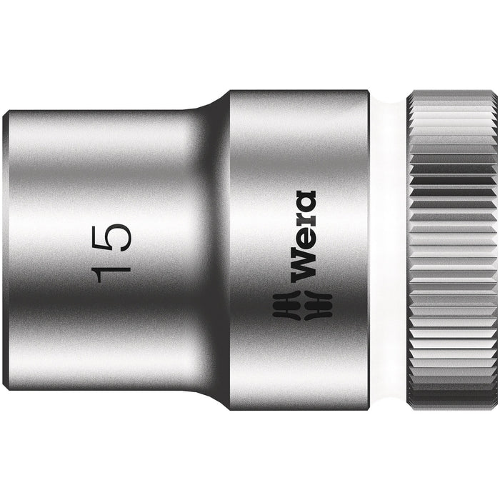 Wera 8790 HMC Zyklop socket with 1/2" drive, 15 x 37 mm