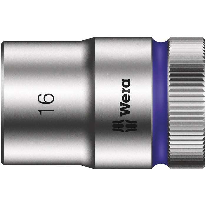 Wera 8790 HMC Zyklop socket with 1/2" drive, 16 x 37 mm