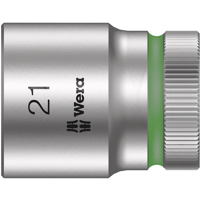 Wera 8790 HMC Zyklop socket with 1/2" drive, 21 x 37 mm