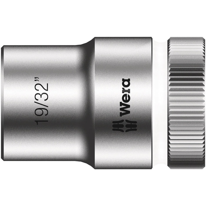 Wera 8790 HMC Zyklop socket with 1/2" drive, 19/32" x 37 mm