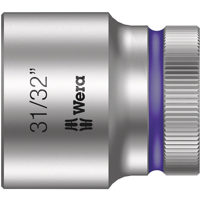 Wera 8790 HMC Zyklop socket with 1/2" drive, 31/32" x 37 mm