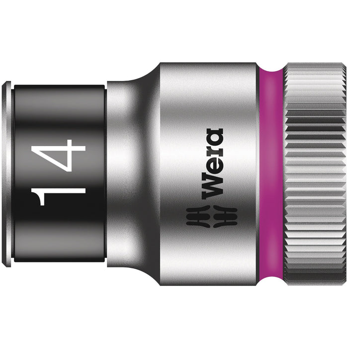 Wera 8790 HMC HF Zyklop socket with 1/2" drive with holding function, 14 x 37 mm