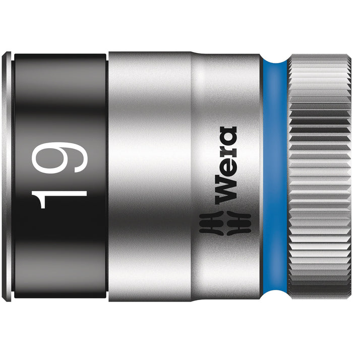 Wera 8790 HMC HF Zyklop socket with 1/2" drive with holding function, 19 x 37 mm