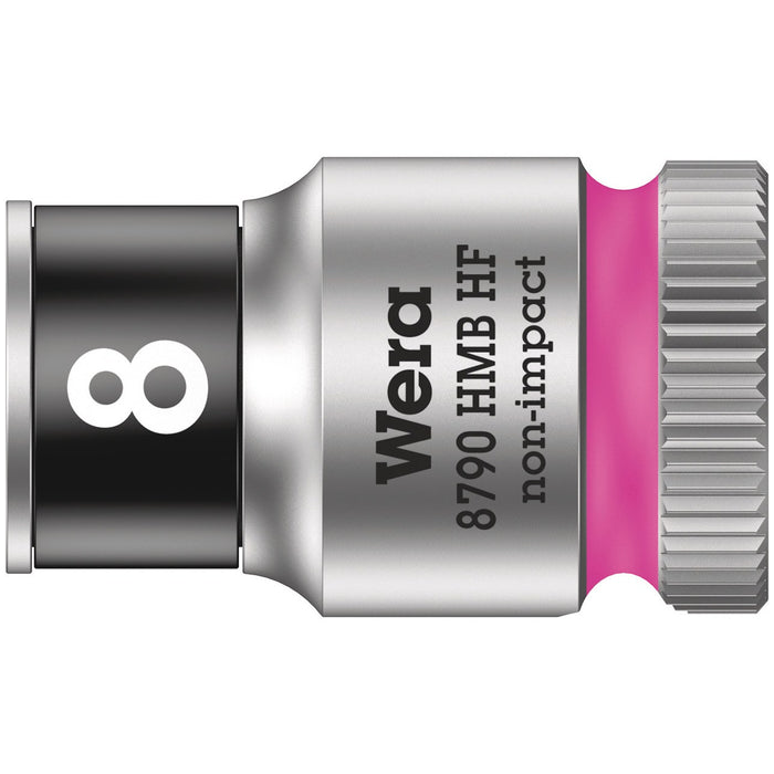 Wera 8790 HMB HF Zyklop socket with 3/8" drive with holding function, 8 x 29 mm
