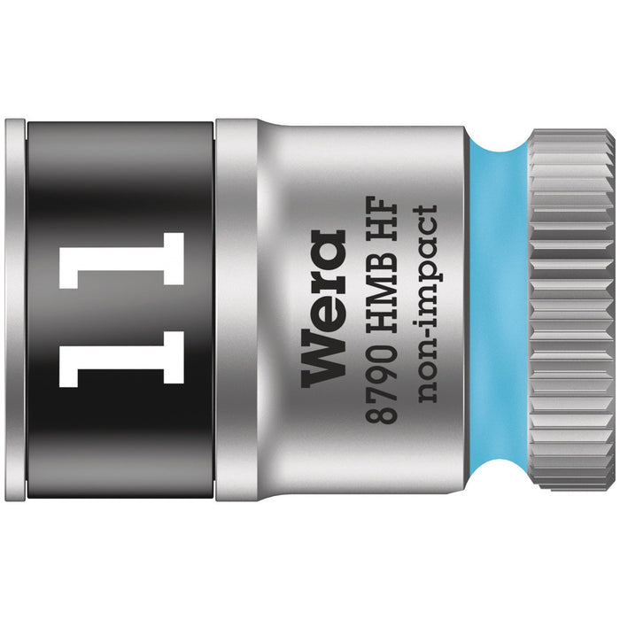 Wera 8790 HMB HF Zyklop socket with 3/8" drive with holding function, 11 x 29 mm