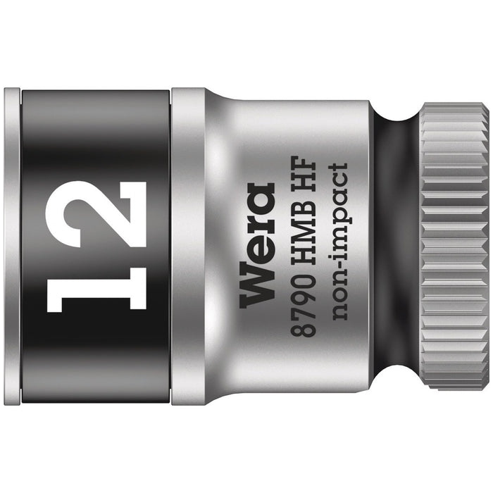 Wera 8790 HMB HF Zyklop socket with 3/8" drive with holding function, 12 x 29 mm