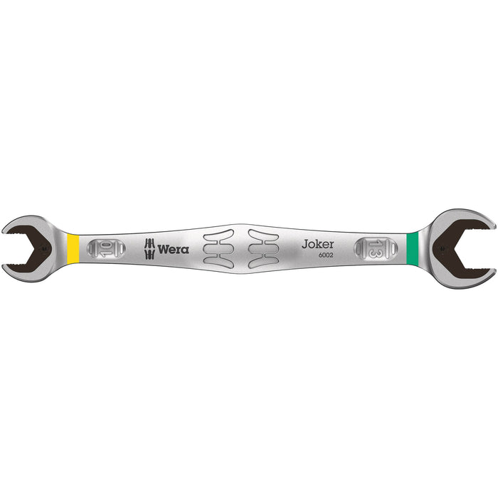 Wera 6002 Joker Double Open end wrenches, 10 x 13 x 167 mm