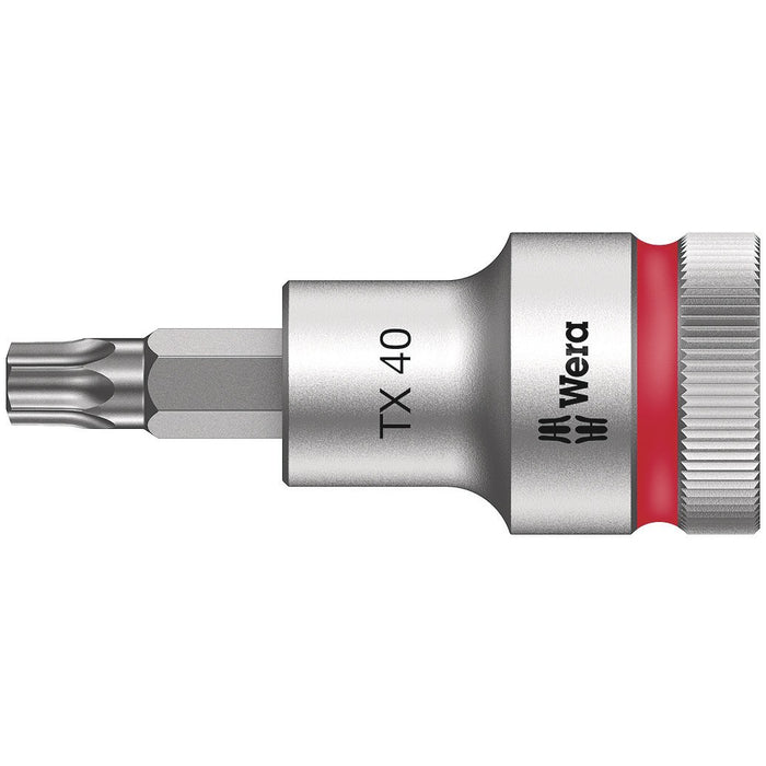 Wera 8767 C HF TORX® Zyklop bit socket with 1/2" drive with holding function, TX 40 x