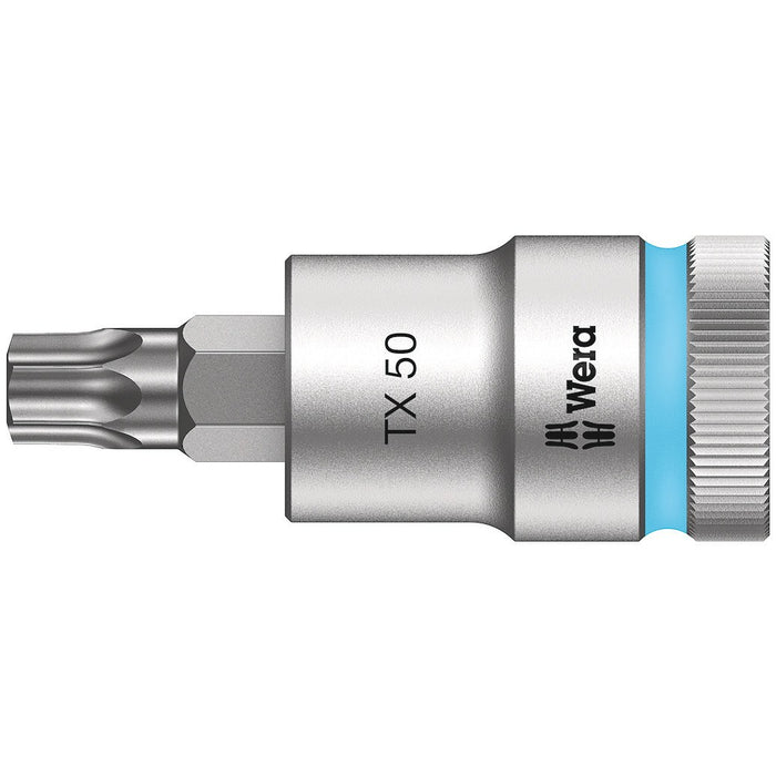 Wera 8767 C HF TORX® Zyklop bit socket with 1/2" drive with holding function, TX 50 x