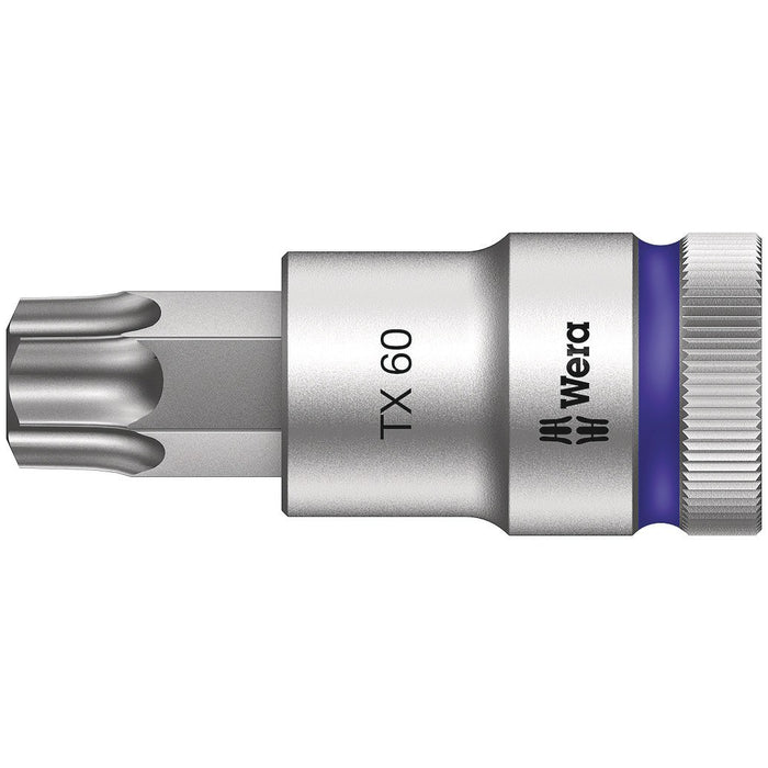 Wera 8767 C HF TORX® Zyklop bit socket with 1/2" drive with holding function, TX 60 x