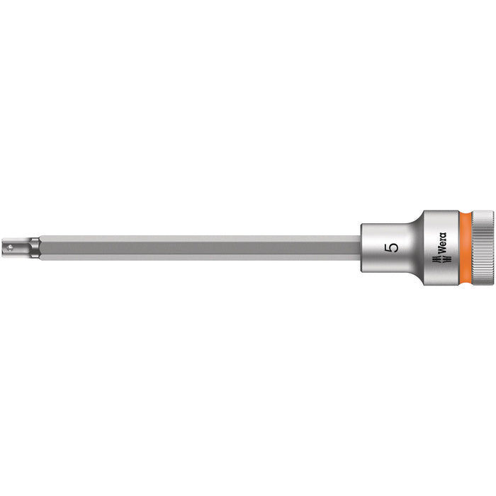 Wera 8740 C HF Zyklop bit socket with 1/2" drive with holding function, 5 x 140 mm