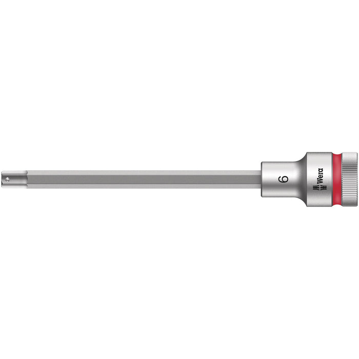Wera 8740 C HF Zyklop bit socket with 1/2" drive with holding function, 6 x 140 mm
