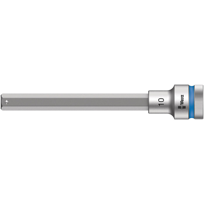 Wera 8740 C HF Zyklop bit socket with 1/2" drive with holding function, 10 x 140 mm