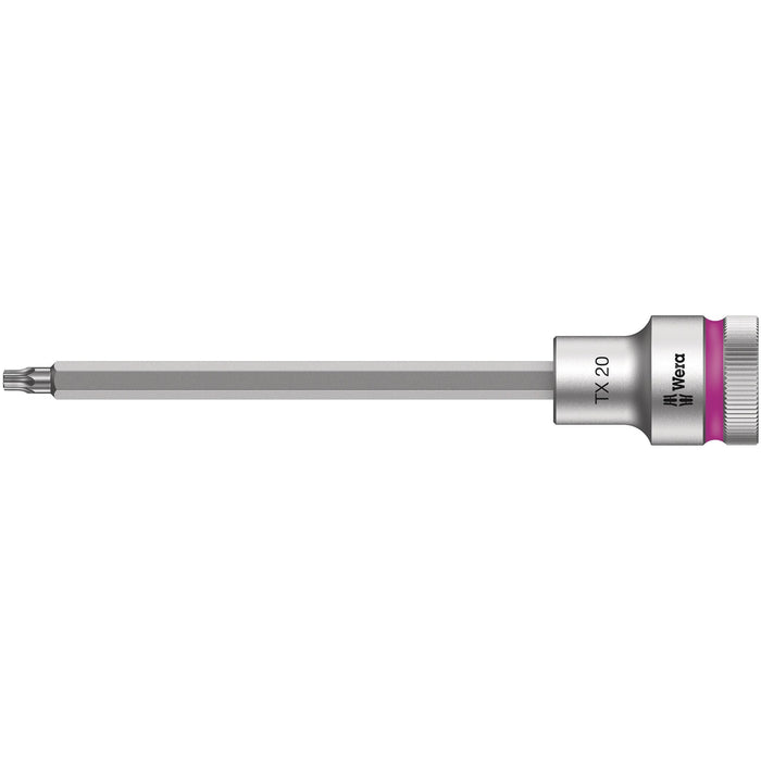 Wera 8767 C HF TORX® Zyklop bit socket with 1/2" drive with holding function, TX 20 x