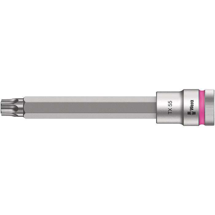 Wera 8767 C HF TORX® Zyklop bit socket with 1/2" drive with holding function, TX 55 x