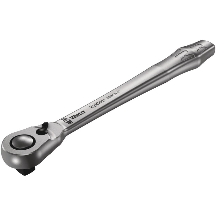 Wera 8004 B Zyklop Metal Ratchet with switch lever and 3/8" drive, 3/8" x 222 mm