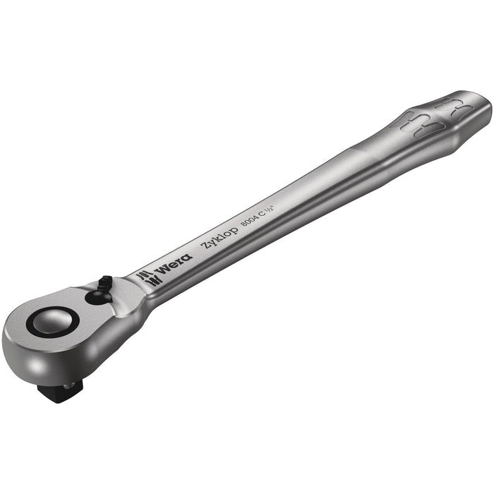 Wera 8004 C Zyklop Metal Ratchet with switch lever and 1/2" drive, 1/2" x 281 mm