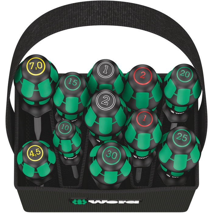 Wera Kraftform 2go 300, 11 pieces