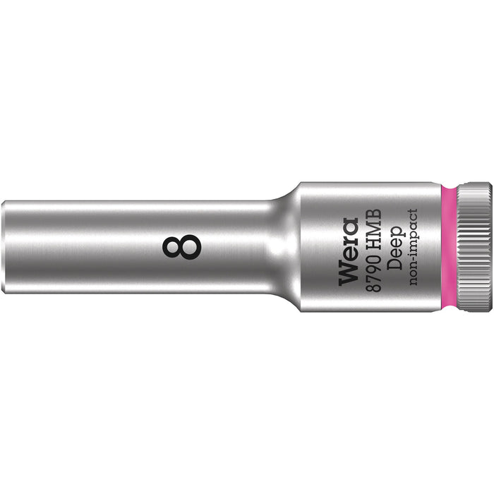 Wera 8790 HMB Deep 3/8" socket, 8 x 64 mm