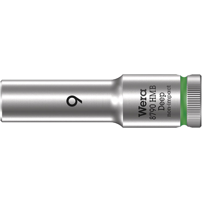 Wera 8790 HMB Deep 3/8" socket, 9 x 64 mm
