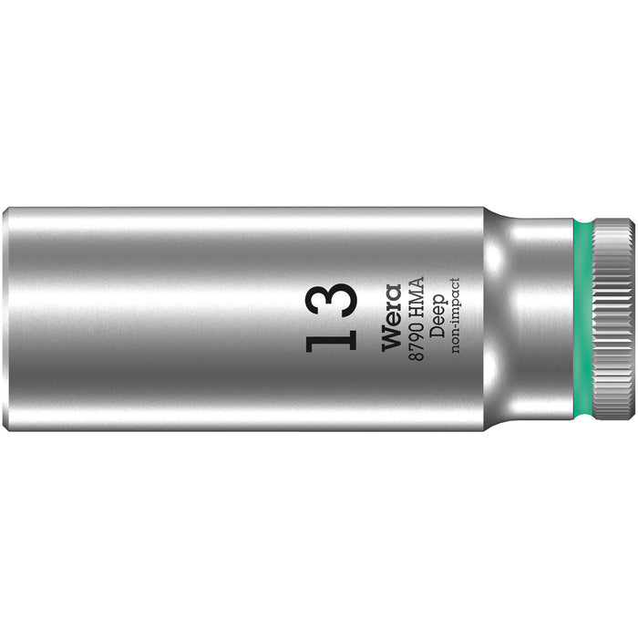 Wera 8790 HMB Deep 3/8" socket, 13 x 64 mm