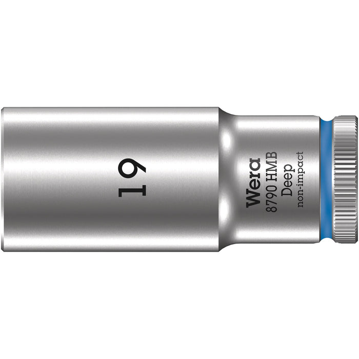 Wera 8790 HMB Deep 3/8" socket, 19 x 64 mm