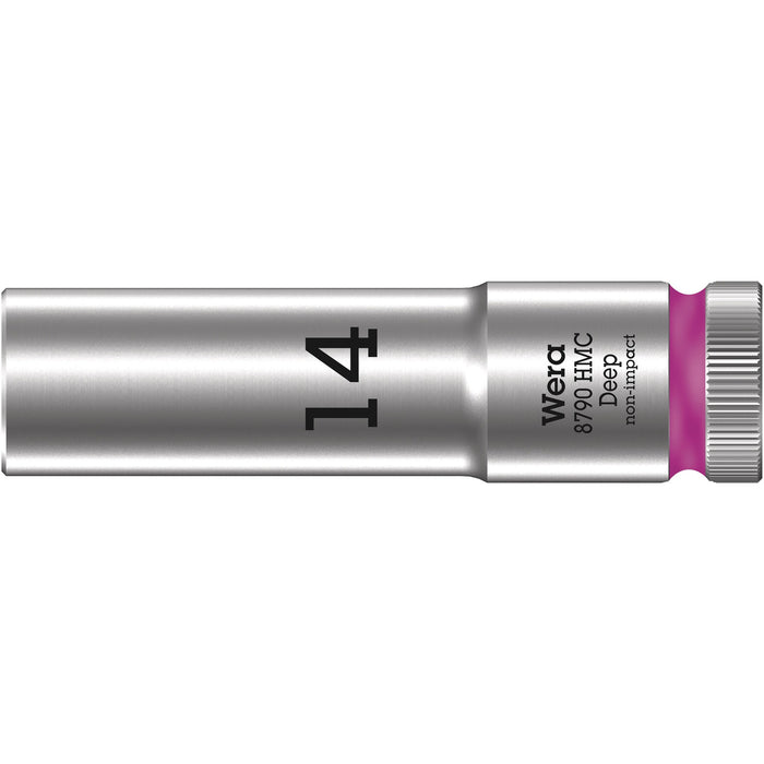 Wera 8790 HMC Deep socket with 1/2" drive, 14 x 83 mm