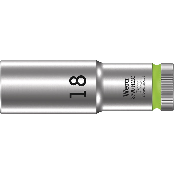 Wera 8790 HMC Deep socket with 1/2" drive, 18 x 83 mm