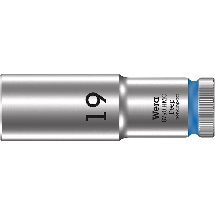 Wera 8790 HMC Deep socket with 1/2" drive, 19 x 83 mm