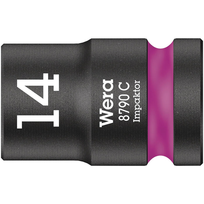 Wera 8790 C Impaktor socket with 1/2" drive, 14 x 38 mm