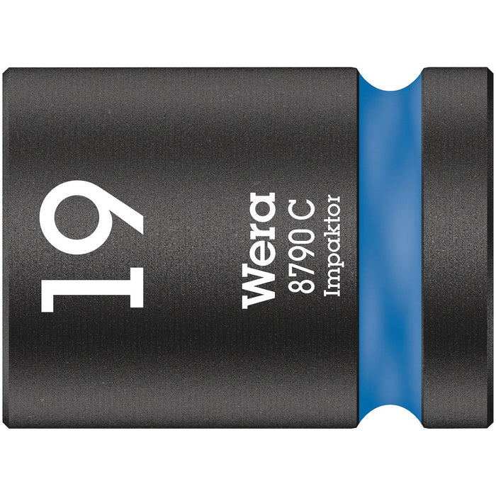 Wera 8790 C Impaktor socket with 1/2" drive, 19 x 38 mm