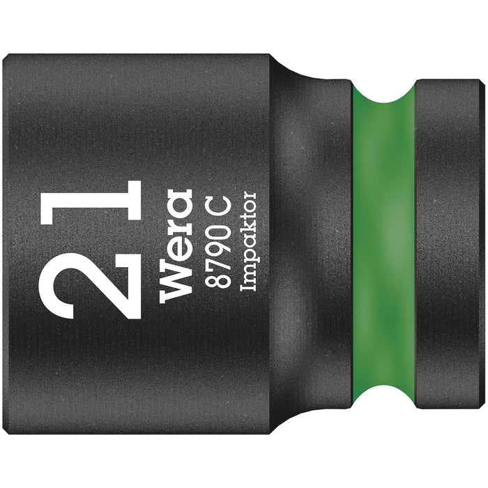 Wera 8790 C Impaktor socket with 1/2" drive, 21 x 38 mm