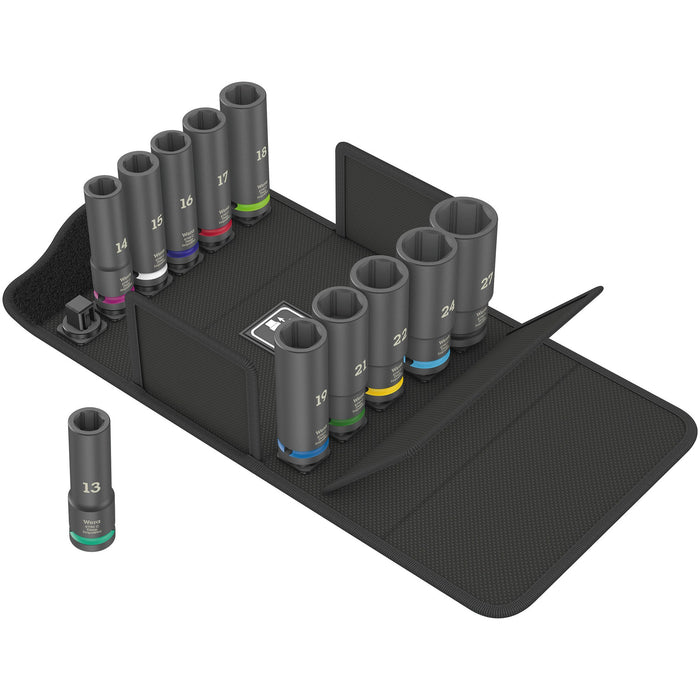 Wera 8790 C Impaktor Deep Set 1, 11 pieces