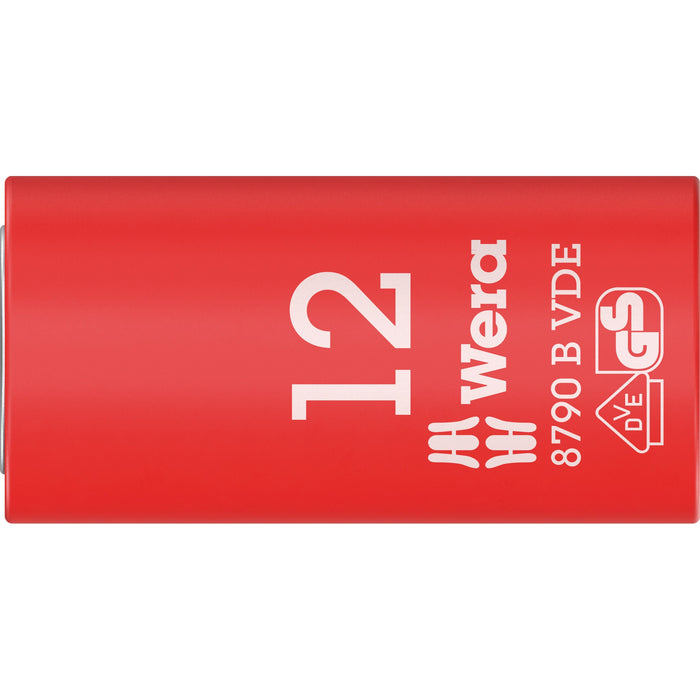 Wera 8790 B VDE Zyklop 3/8" socket, insulated, 12 x 46 mm
