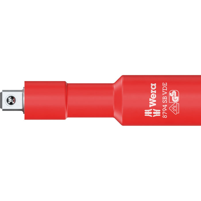 Wera 8794 SB VDE Zyklop extension, insulated, short, 3/8", 3/8" x 91 mm