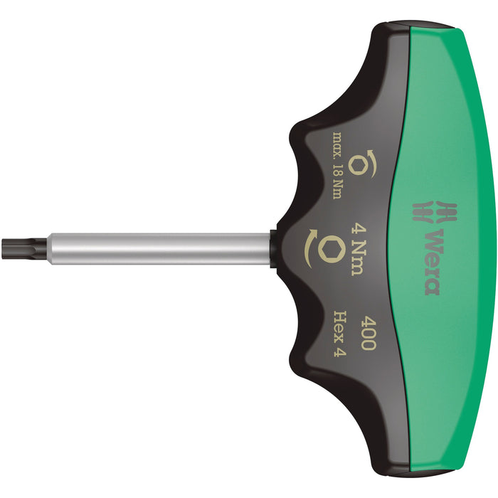 Wera 400 Hex Torque-indicator, 4 mm x 4.0 Nm