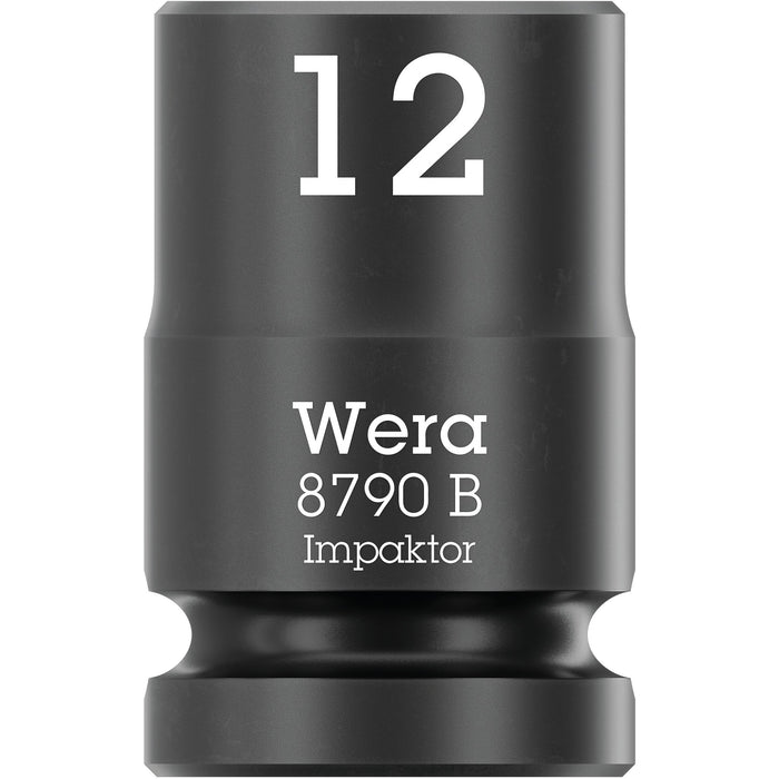 Wera 8790 B Impaktor socket with 3/8" drive, 12 x 30 mm