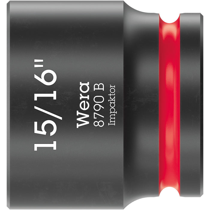 Wera 8790 B Impaktor socket with 3/8" drive, 15/16" x 32 mm