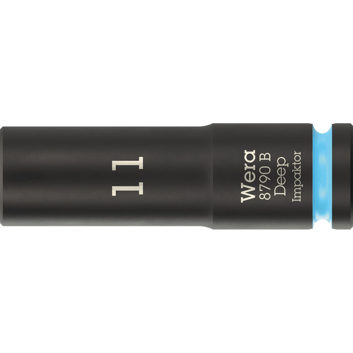 Wera 8790 B Impaktor Deep Socket with 3/8" drive, 11 x 63 mm