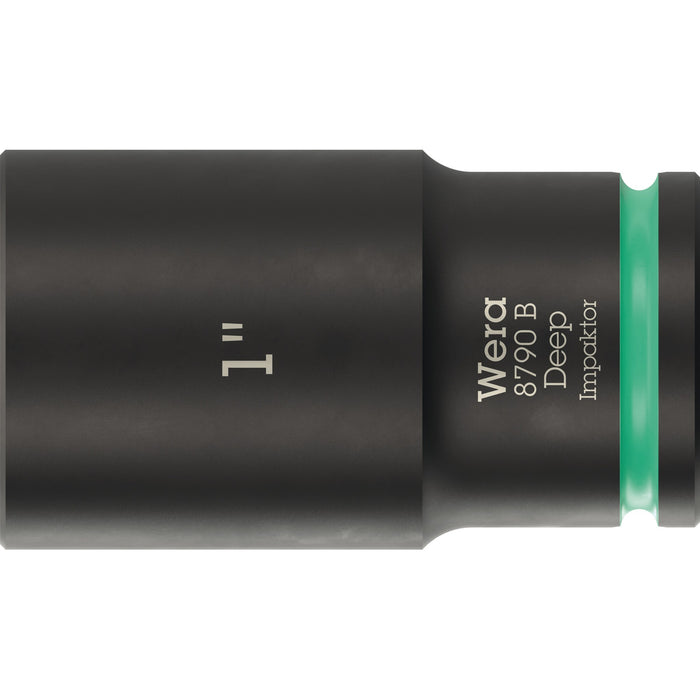 Wera 8790 B Impaktor Deep Socket with 3/8" drive, 1" x 63 mm